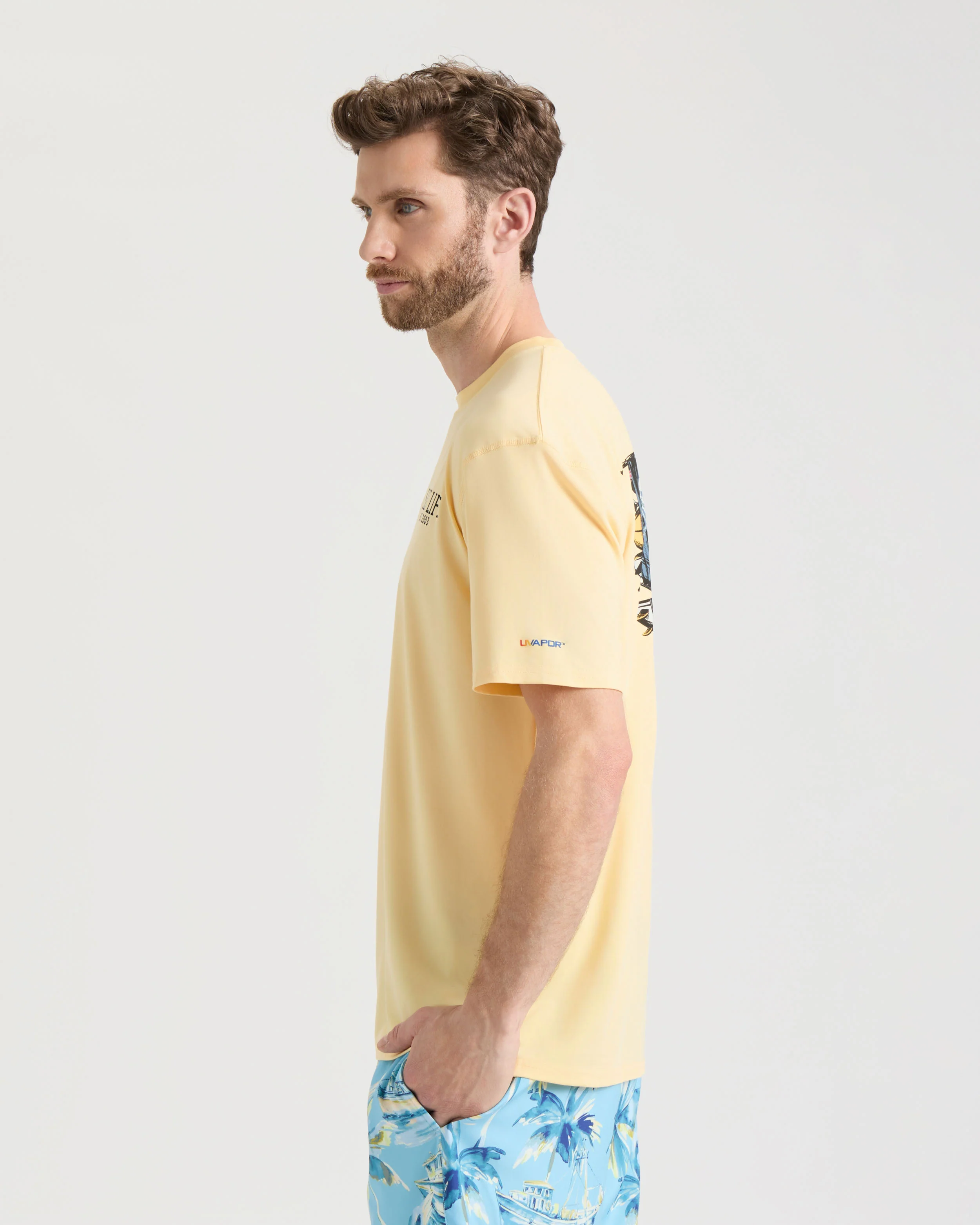 Men's American Quiver SLX Performance Short Sleeve Shirt - Image 4