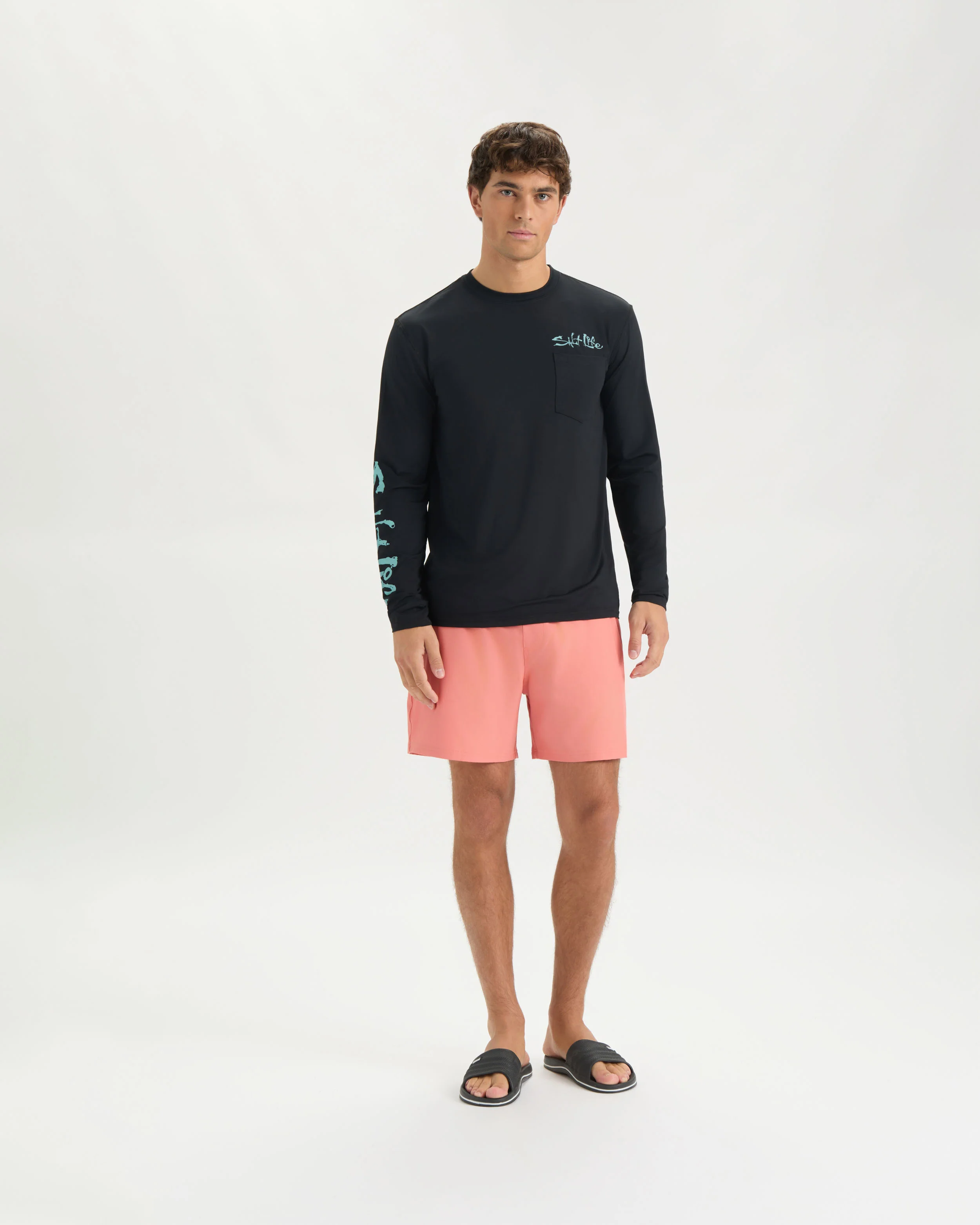 Men’s Private Island Long Sleeve SLX Performance Shirt - Image 6